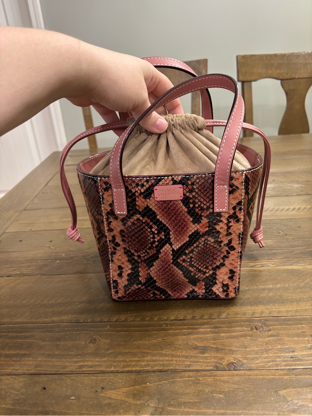 Frances Valentine Moxy Cube Mini Tote - Picture 10 of 13